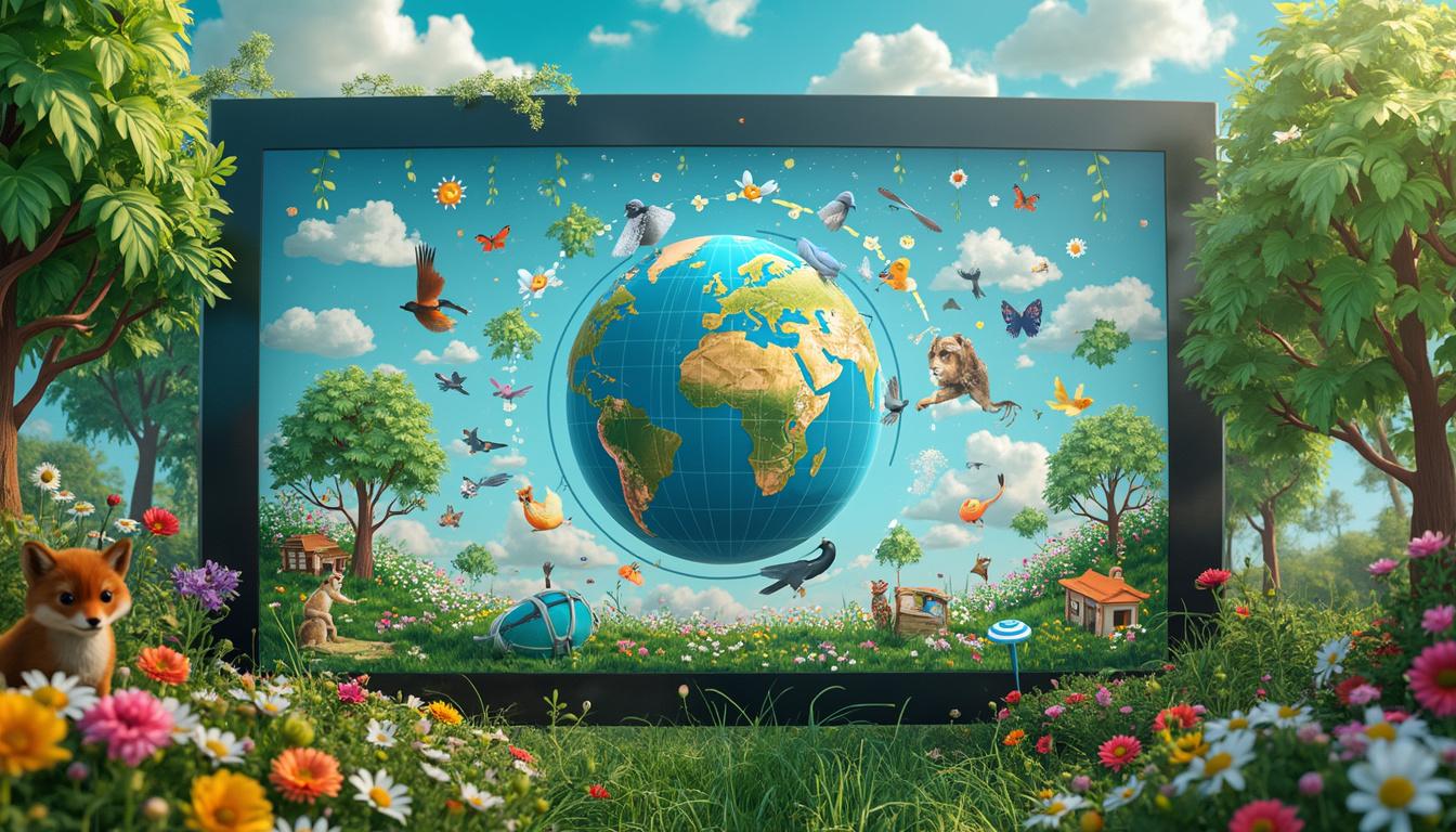 participez au quiz interactif de la journée de la terre lancé par google et testez vos connaissances sur l'environnement. engagez-vous pour notre planète tout en vous amusant !