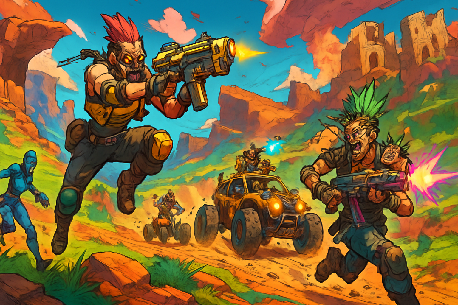 découvrez borderlands 4, le nouvel opus explosif de gearbox, offrant un vaste monde ouvert fluide, une action frénétique et des aventures toujours plus délirantes. plongez dans l'univers mythique de la franchise pour une expérience de jeu incomparable !