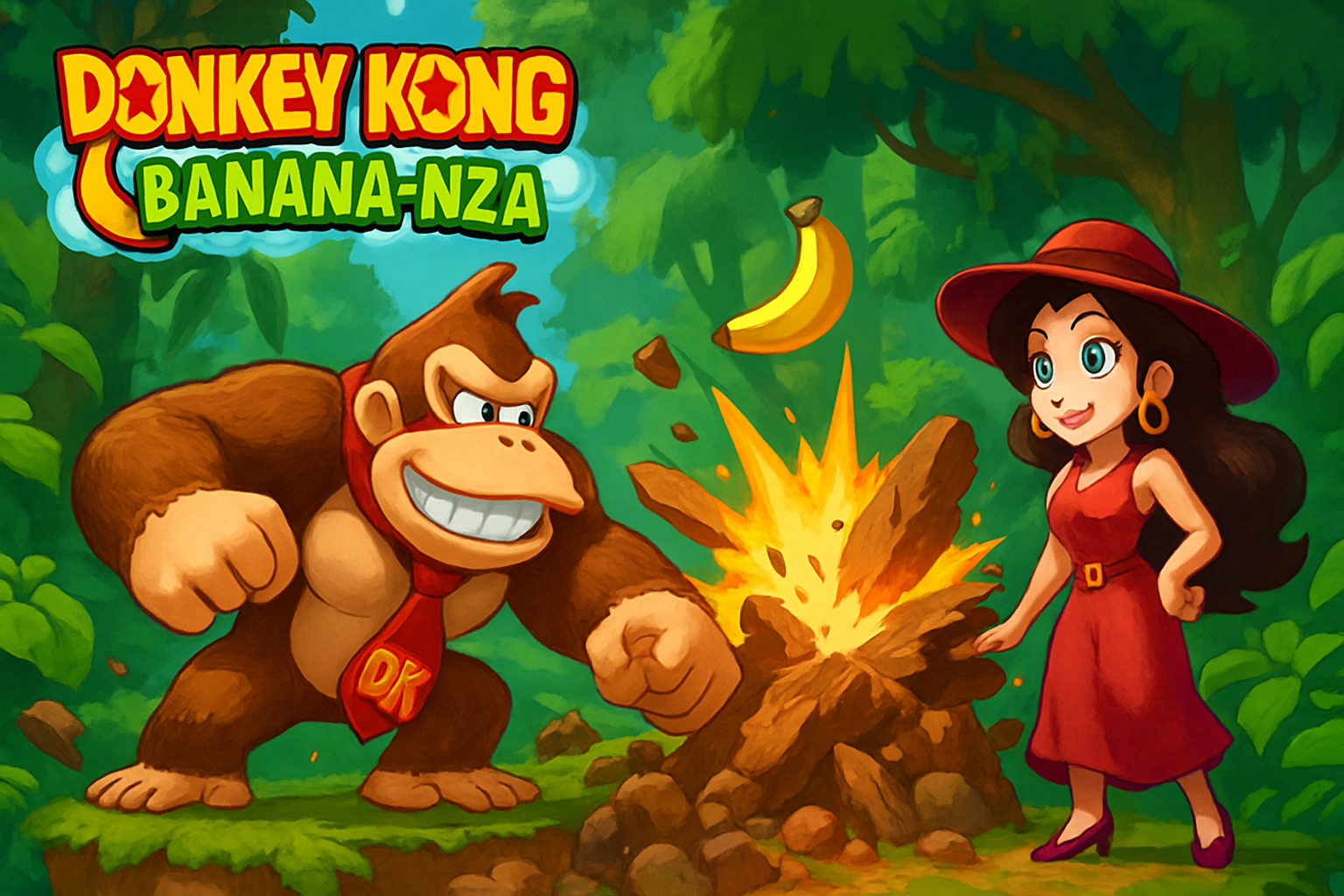 découvrez donkey kong bananza, le nouveau jeu de nintendo présenté avec un gameplay explosif et inspiré par la destruction. plongez dans une aventure palpitante pleine de surprises et d'actions déchaînées !