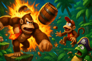 découvrez donkey kong bananza, la nouvelle aventure explosive de nintendo ! plongez dans un gameplay inédit, inspiré par la destruction, où action et fun sont au rendez-vous. préparez-vous à fracasser tout sur votre passage !