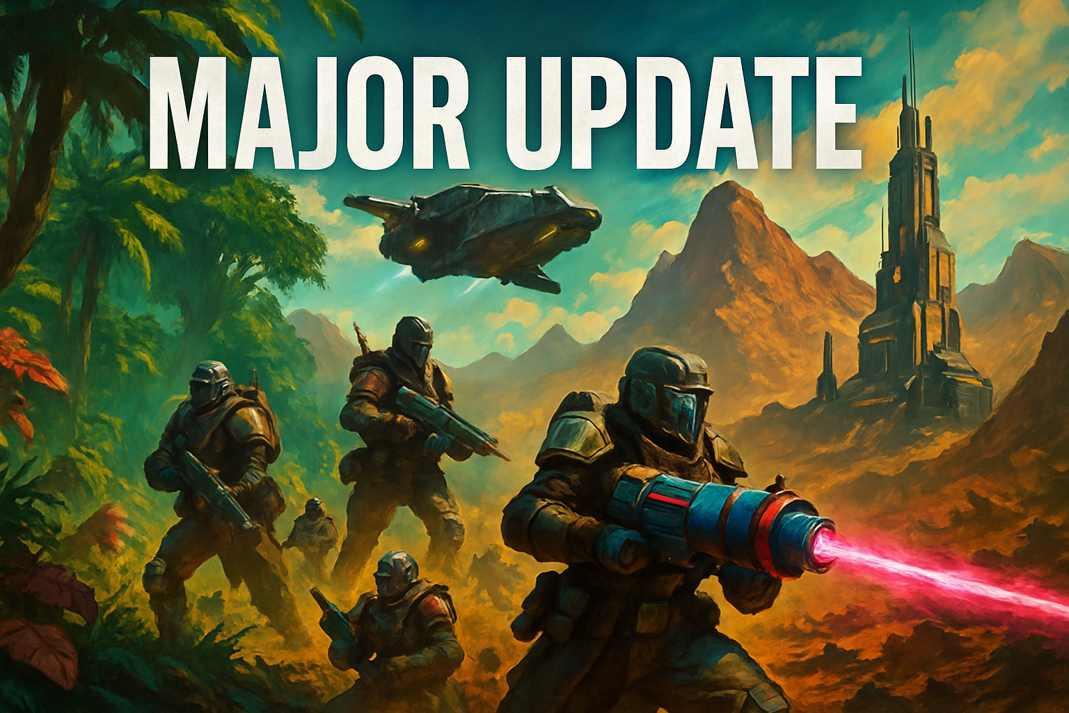 découvrez la dernière mise à jour majeure de helldivers 2, ajoutant de nouveaux mondes captivants à explorer ainsi que des armes expérimentales pour renforcer votre arsenal. plongez dans une expérience de jeu renouvelée et pleine de défis !