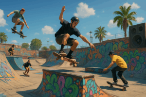 découvrez la nostalgie avec le remake de tony hawk’s pro skater 3 + 4 ! activision officialise le retour tant attendu avec un trailer captivant, promettant tricks légendaires et sensations authentiques pour les fans de skate et de la franchise culte.