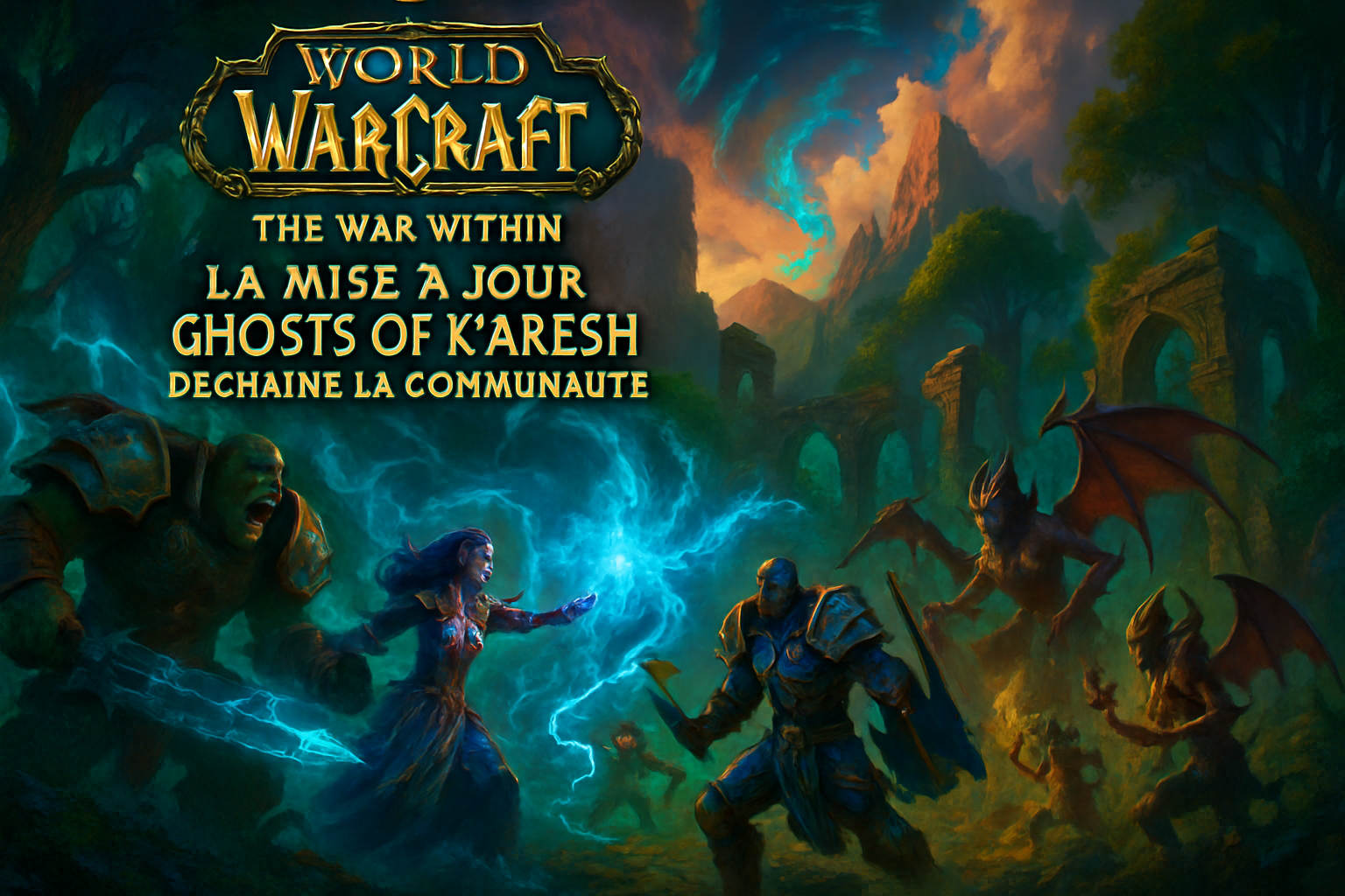 découvrez comment la mise à jour ghosts of k’aresh de world of warcraft: the war within a bouleversé la communauté, avec de nouvelles fonctionnalités, des zones inédites et des défis palpitants qui passionnent déjà les joueurs.