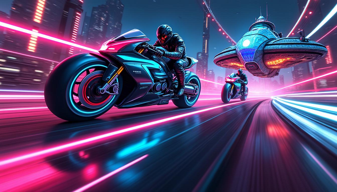 plongez dans metroid prime 4 : au-delà des étoiles et vivez une aventure spatiale inédite. redécouvrez le frisson des virées en moto dans un univers futuriste rempli d’action et de mystères à explorer.