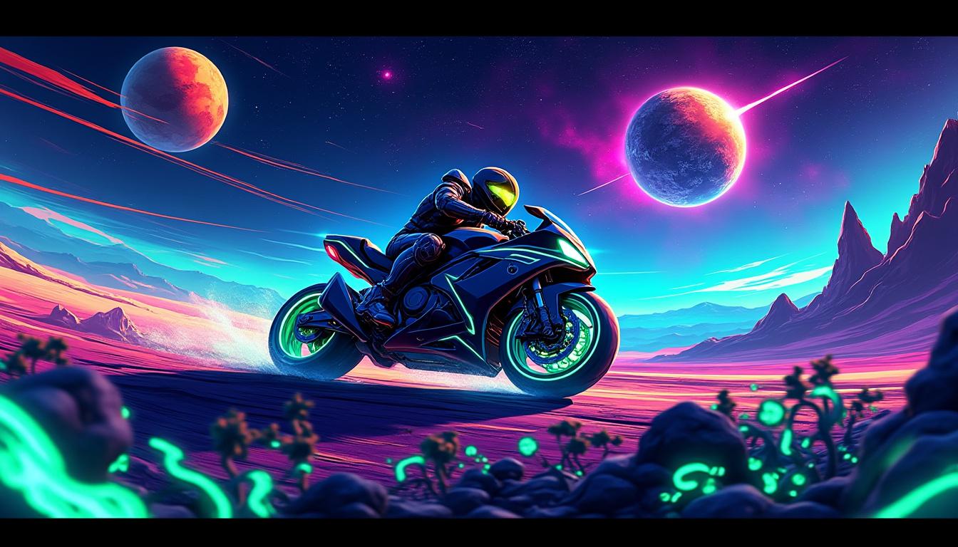 plongez dans metroid prime 4 : au-delà des étoiles et redécouvrez l’excitation des virées en moto à travers des mondes galactiques. aventure, exploration et sensations fortes garanties dans ce nouvel opus captivant de la saga !