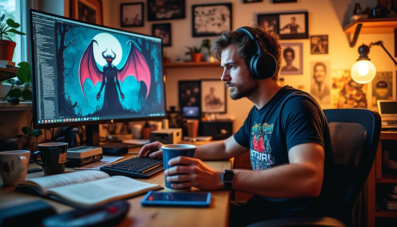 découvrez l'interview exclusive de vampire survivors, un jeu qui privilégie avant tout la passion du développement plutôt que les aspects commerciaux.