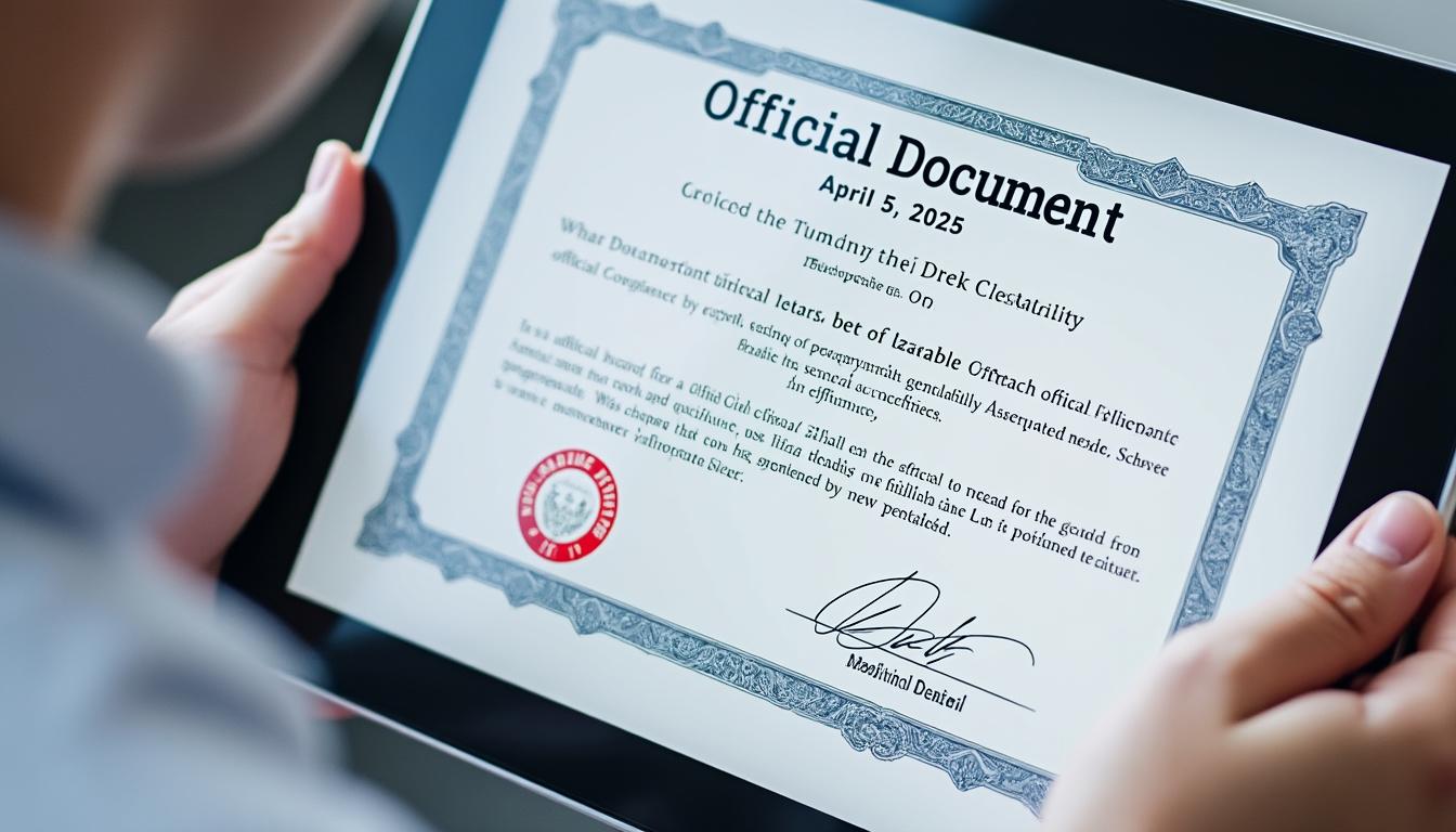 découvrez la signification d'un récapitulatif de candidature signé et son importance dans le processus de recrutement.