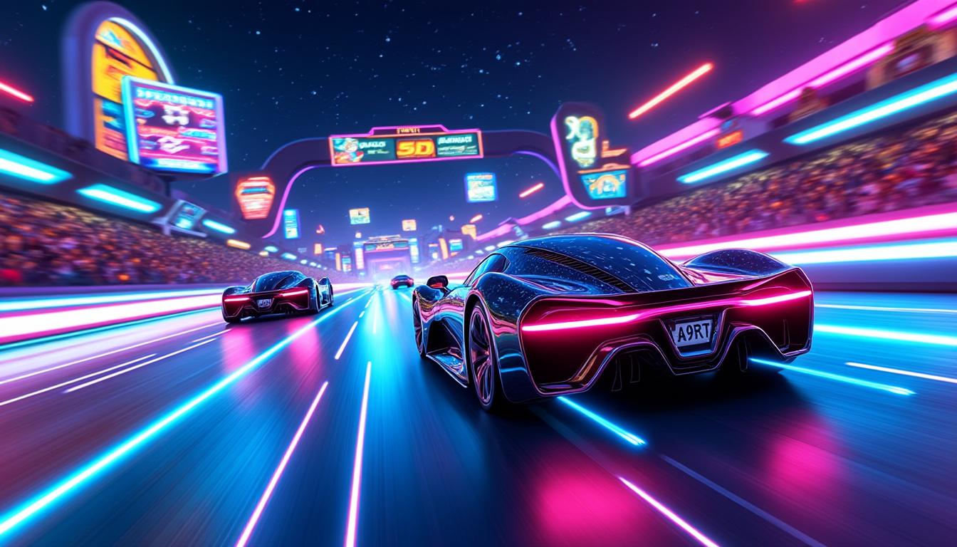 plongez dans l'univers vibrant de screamer, le classique des jeux de course arcade, et ressentez la puissance de ses moteurs rugissants pour des sensations de vitesse uniques.