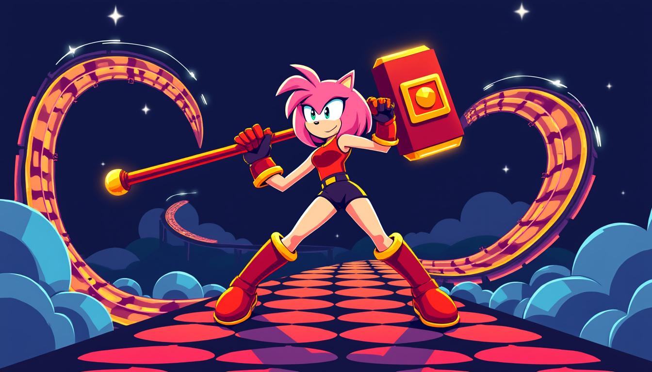 découvrez kristen bell dans le rôle d'amy rose, prête à brandir son célèbre marteau dans le film sonic 4, prévu pour 2027. une aventure inoubliable pour tous les fans de game and watch et sonic !