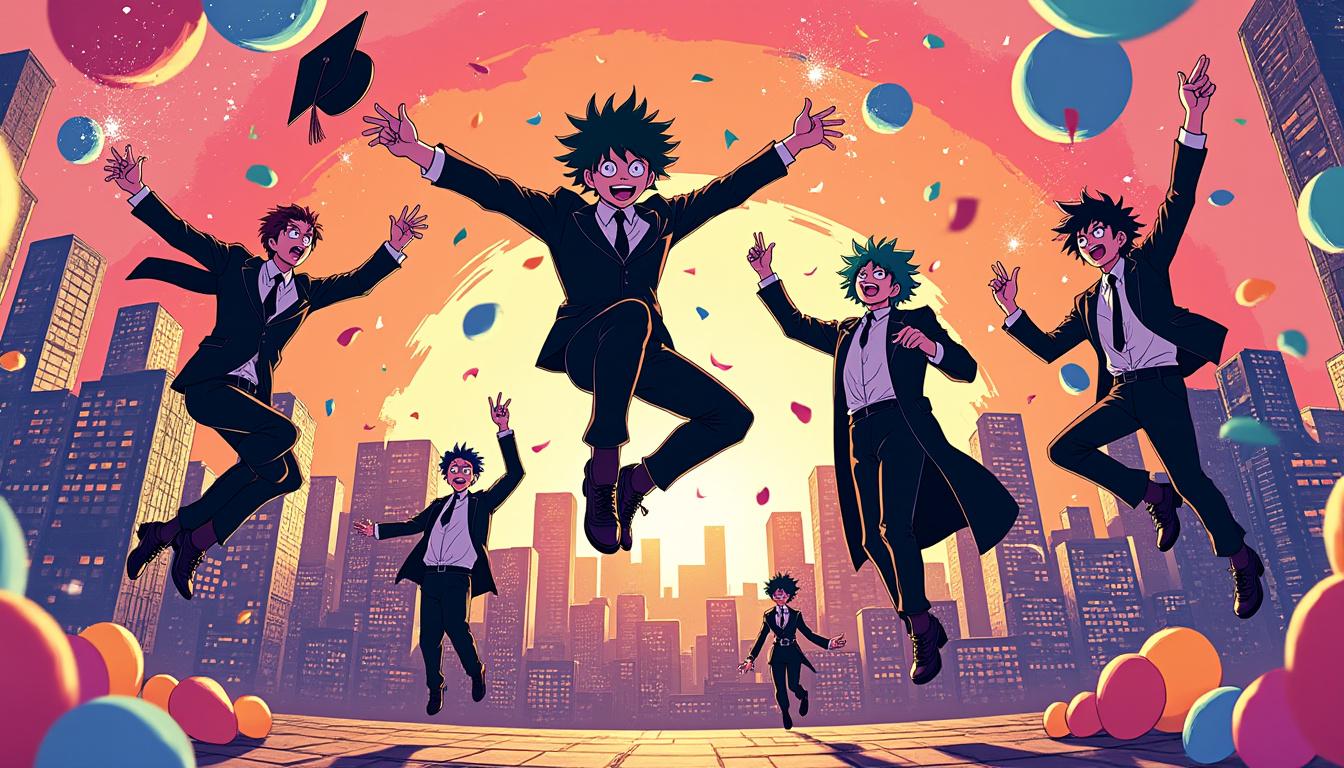 découvrez comment my hero academia : all's justice obtient son diplôme sans mention spéciale, une analyse de cette fin inattendue pour les fans de la série.