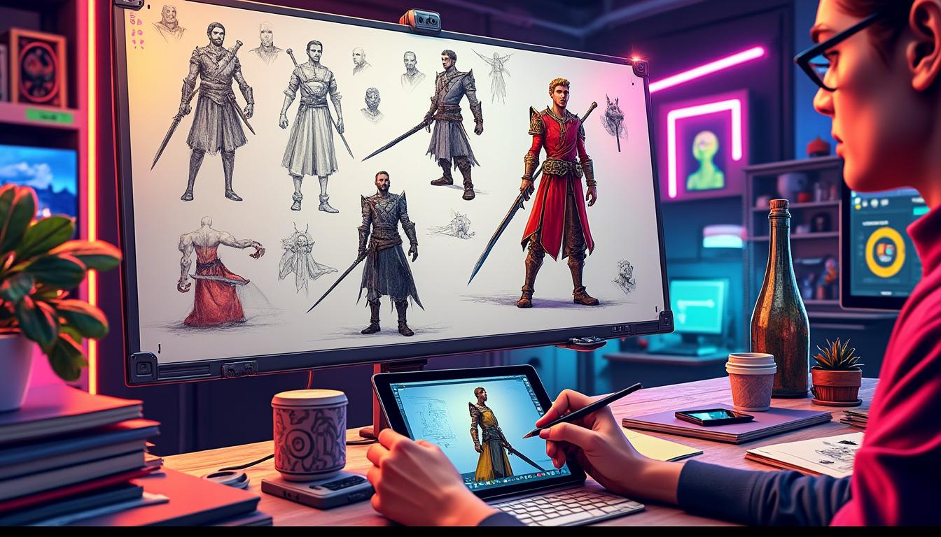 découvrez les coulisses du développement mouvementé de crimson desert grâce aux témoignages exclusifs de l'équipe de pearl abyss, révélant défis et innovations.