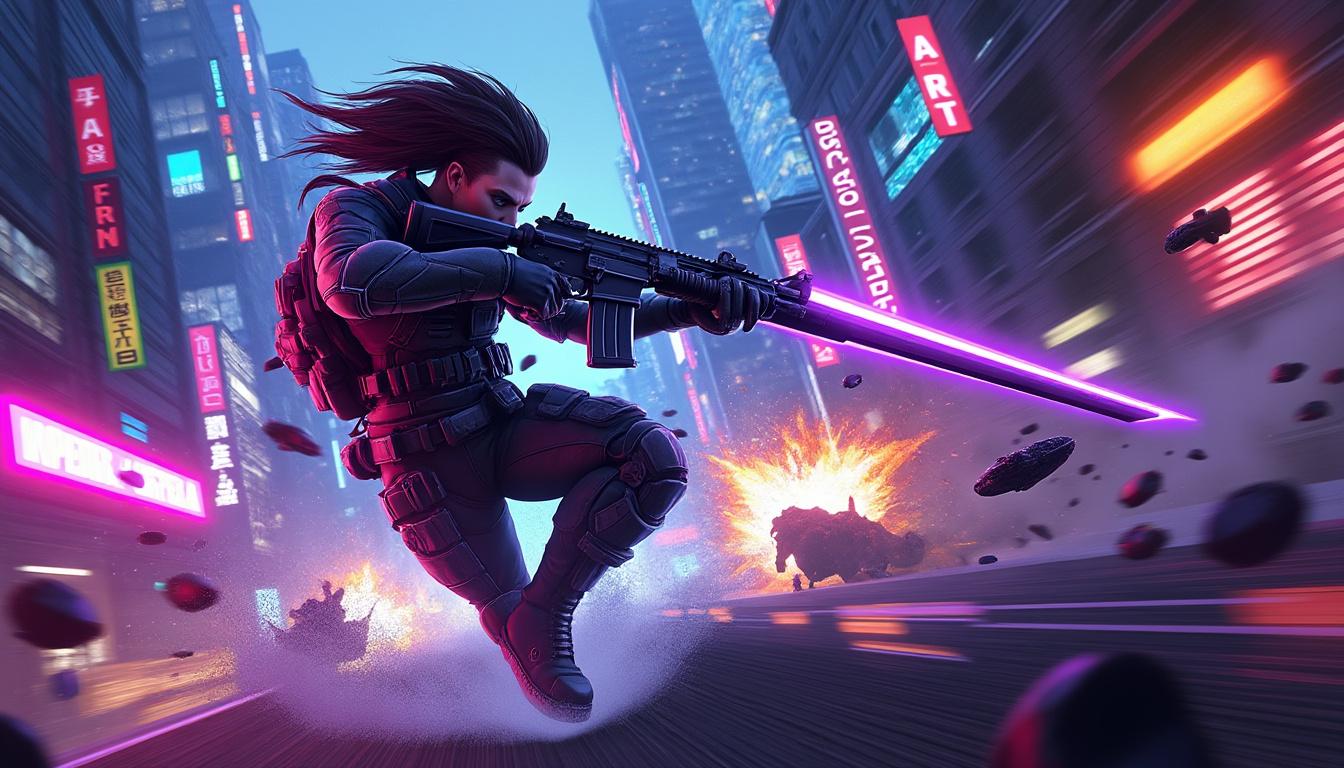 découvrez mullet madjack, le fps roguelite frénétique, maintenant disponible sur switch ! plongez dans une action intense et des défis renouvelés à chaque partie.