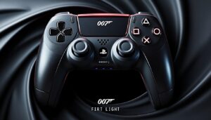 découvrez la manette dualsense aux couleurs exclusives de 007 first light, une édition spéciale pour la ps5 alliant élégance et immersion dans l'univers de james bond.