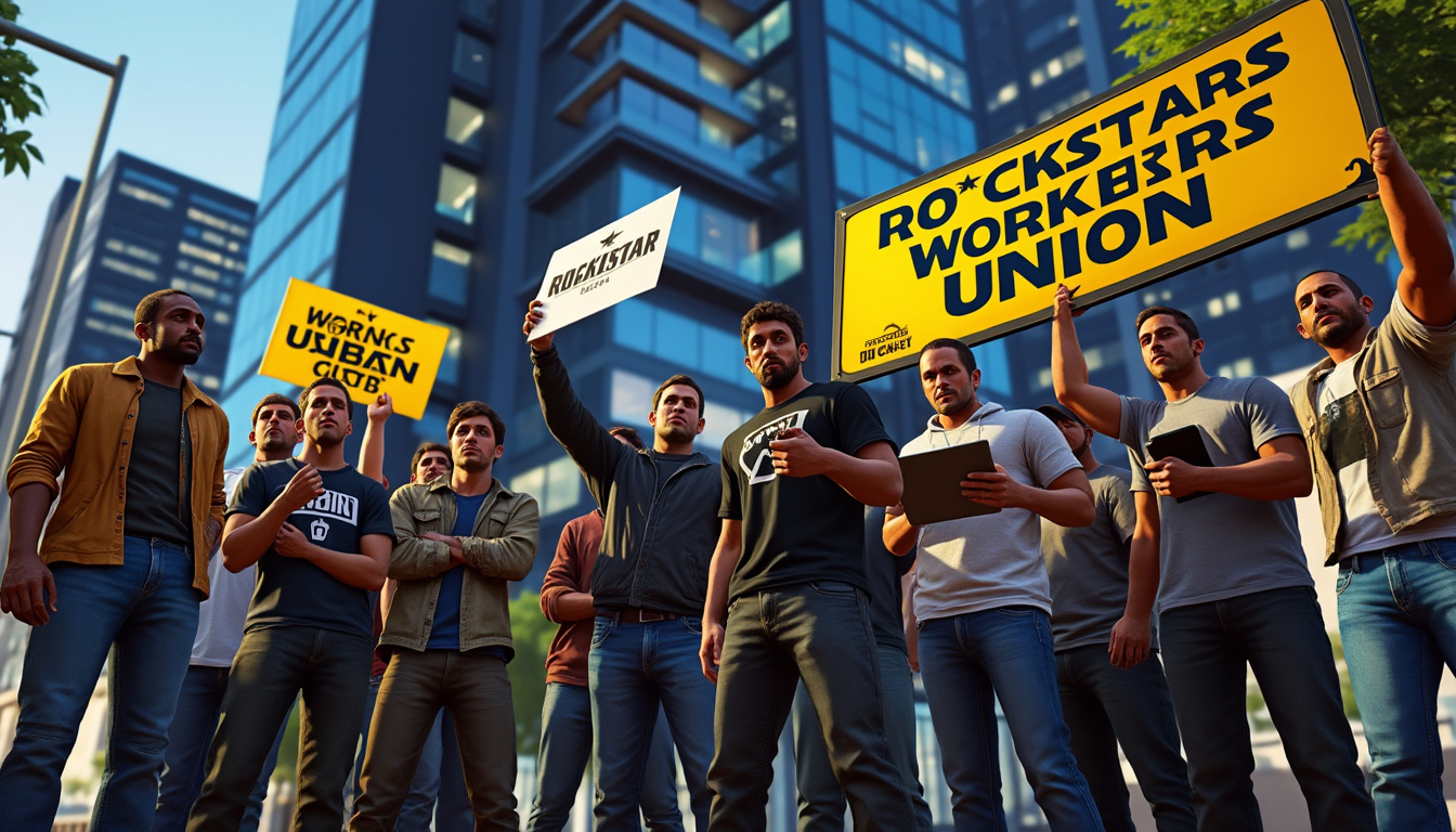 Les créateurs de GTA 6 fondent officiellement le syndicat Rockstar Game Workers Union