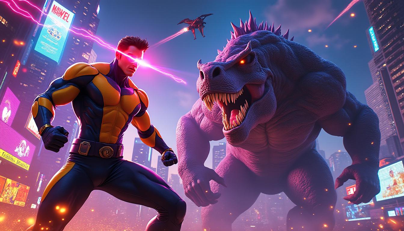 découvrez l'arrivée explosive de devil dinosaur et cyclops dans la saison 8 de marvel rivals, avec des combats intenses et des révélations surprenantes pour les fans de marvel.