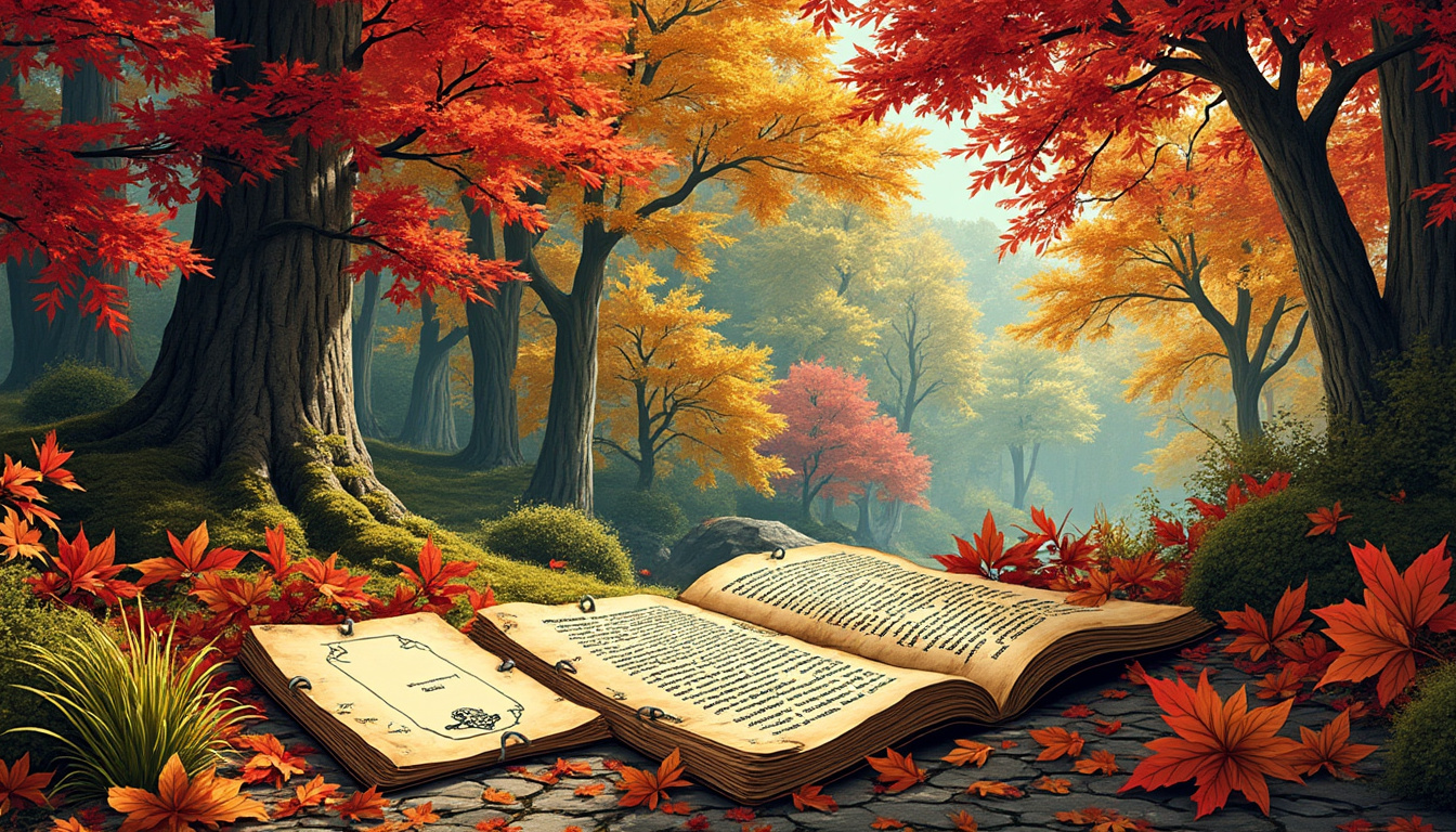 découvrez 'chronoscript : la fin éternelle s’écrira à l’encre d’automne', une œuvre poétique et profonde qui explore le passage du temps et les émotions de l'automne à travers une écriture envoûtante.