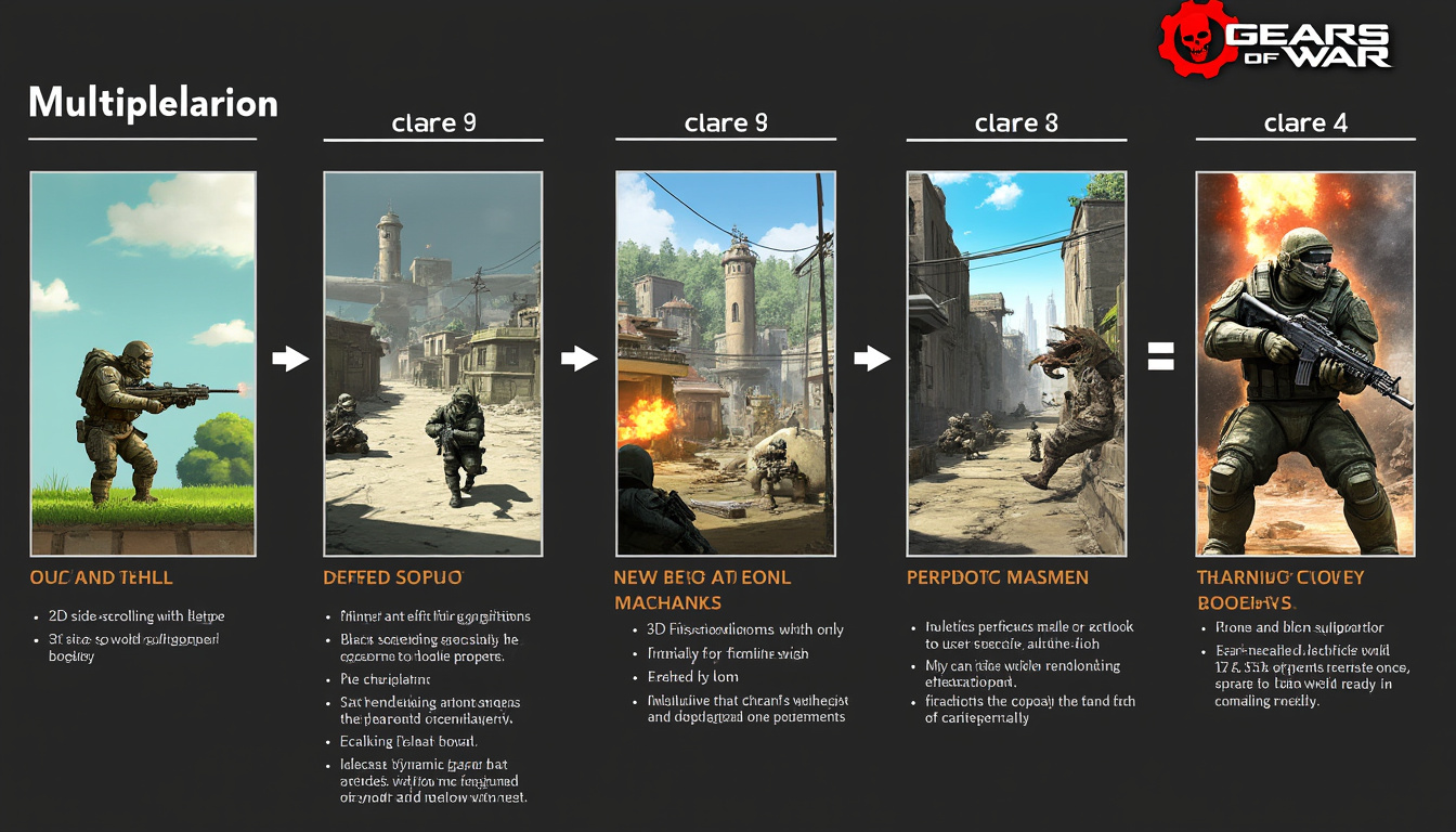 découvrez un prototype inédit de gears of war fusionnant les univers d'unreal tournament et team fortress, une redécouverte captivante pour les fans de jeux vidéo.