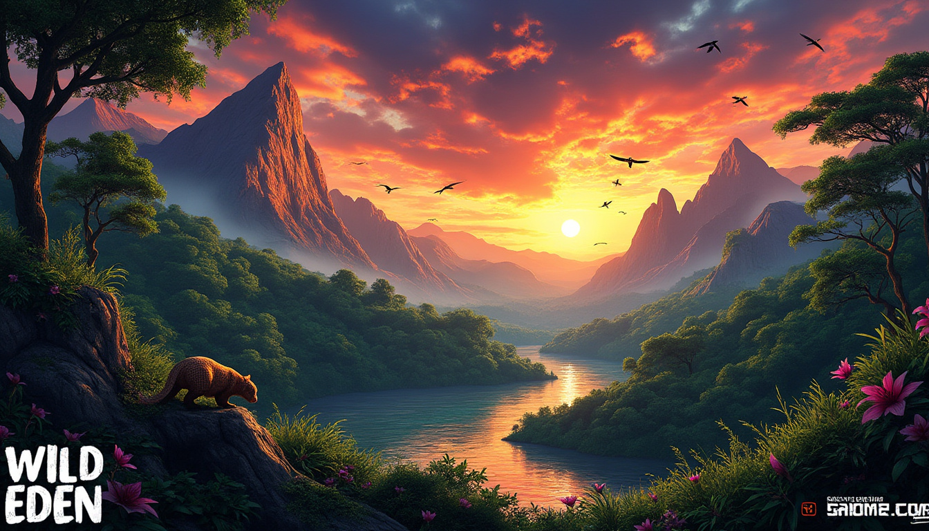 Wild Wild Eden : Shueisha dévoile son ambitieux jeu de survie en monde ouvert