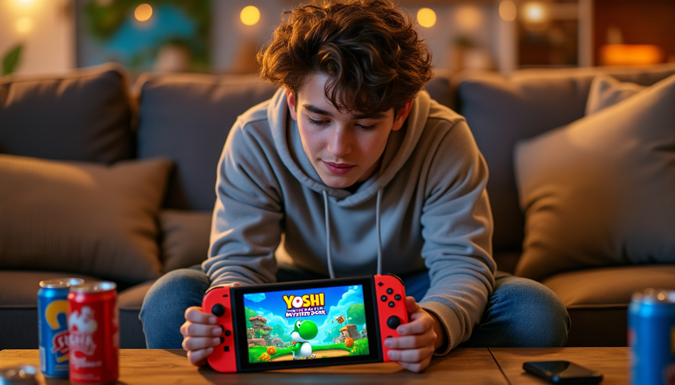 plongez dans l'aventure avec yoshi et le livre mystérieux ! essayez la nouvelle démo exclusive disponible dès maintenant sur l'eshop et découvrez des énigmes passionnantes.